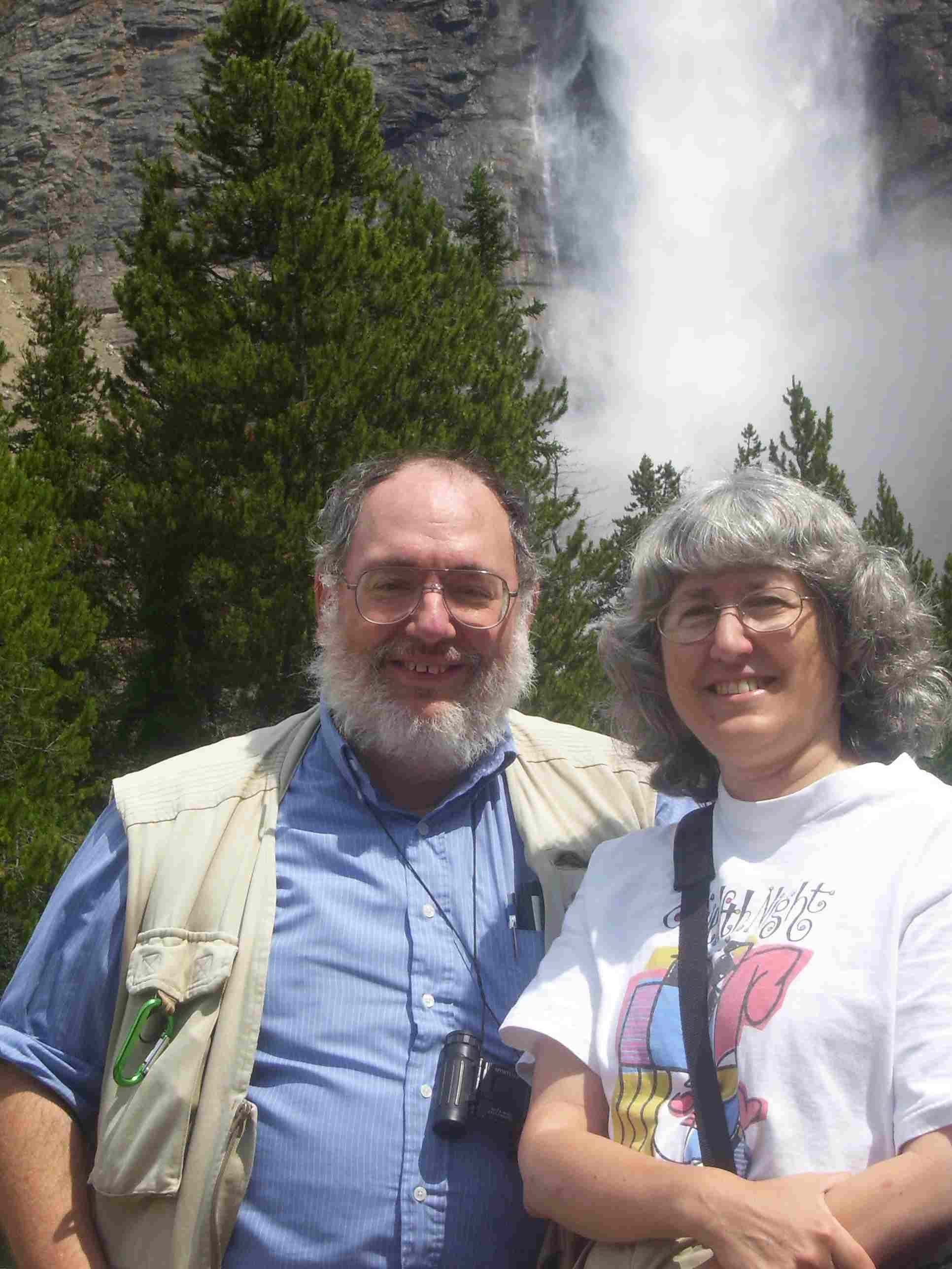 
Mark and Evelyn, Canadian Rockies, 2007
