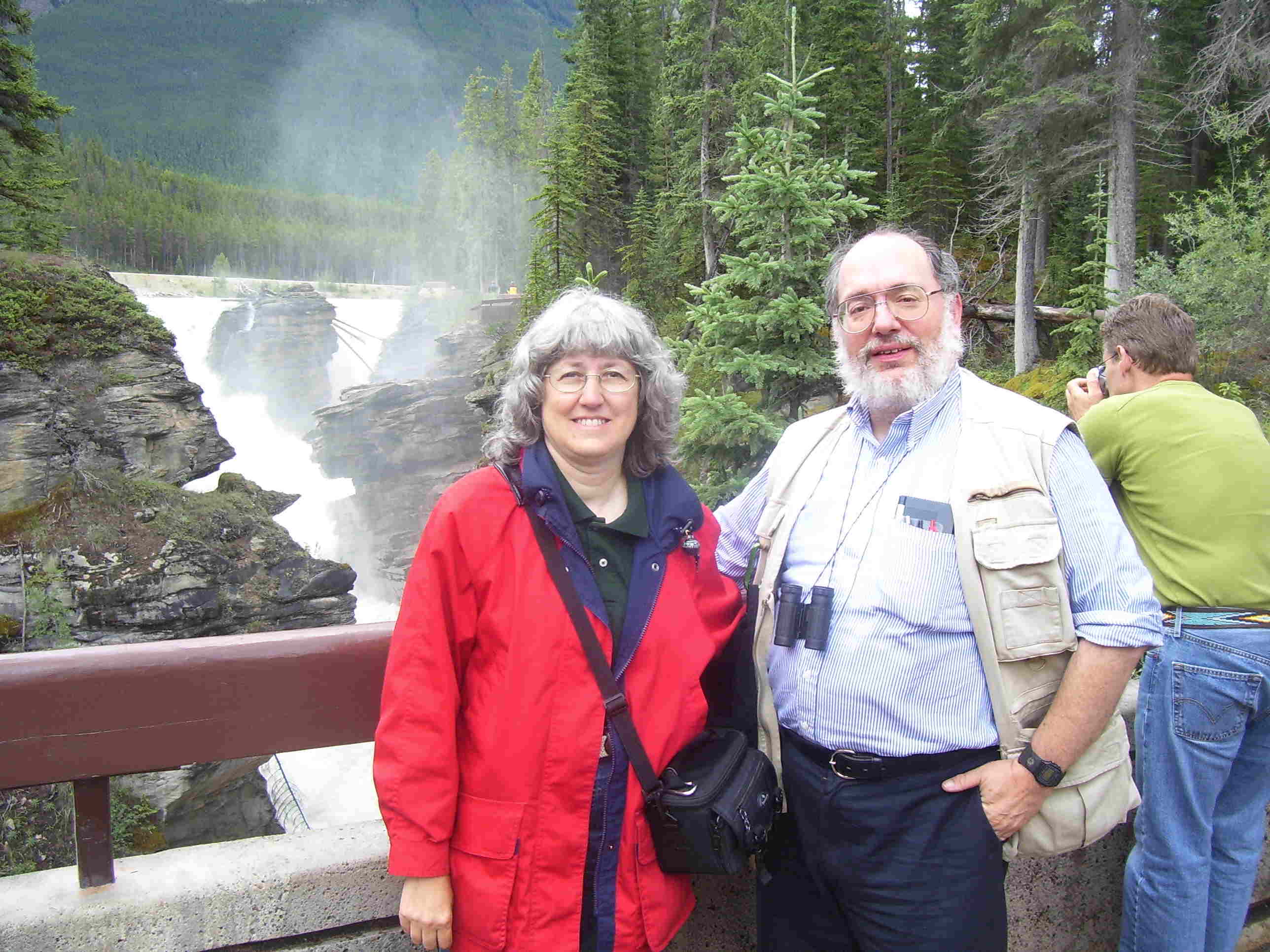 
Mark and Evelyn, Canadian Rockies, 2007
