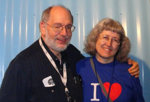 Mark and Evelyn, Chicon VIII Worldcon, 2012