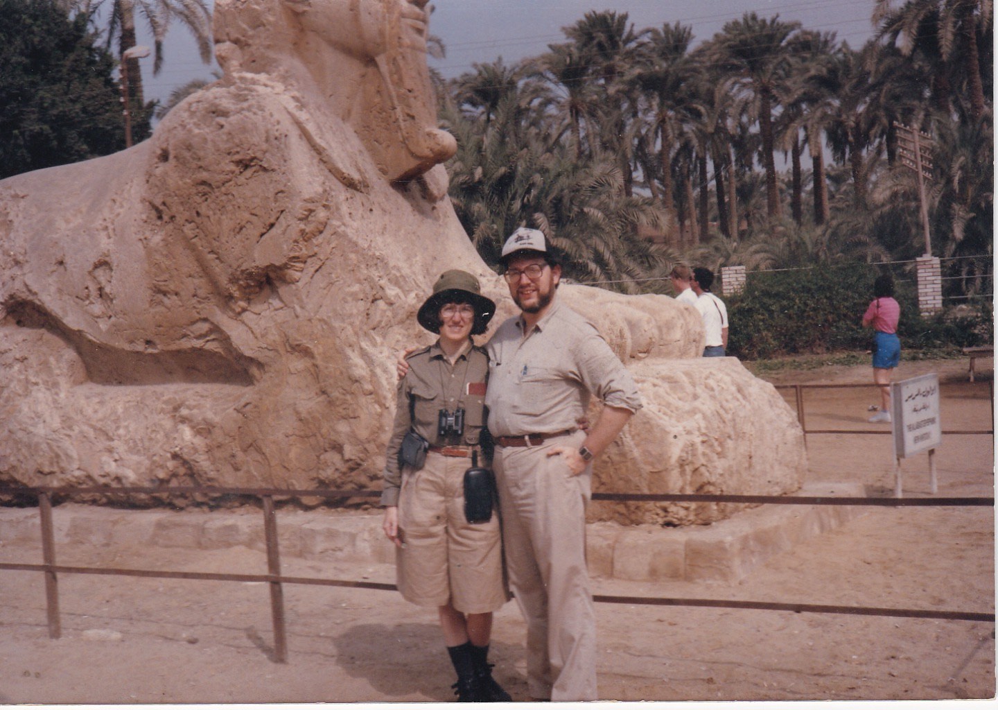 
Mark and Evelyn, Egypt, 1988
