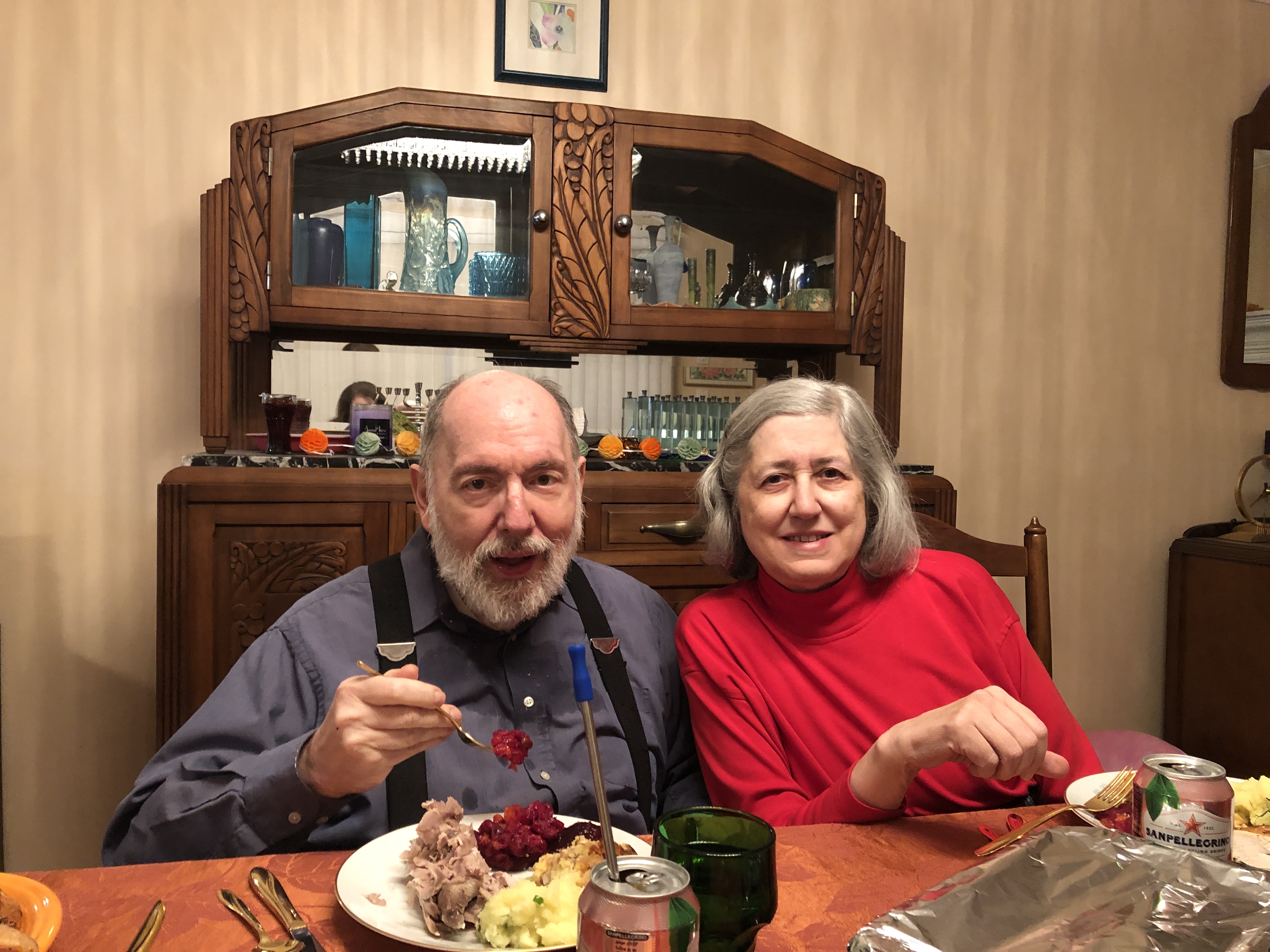 
Mark and Evelyn, Thanksgiving, 2022
